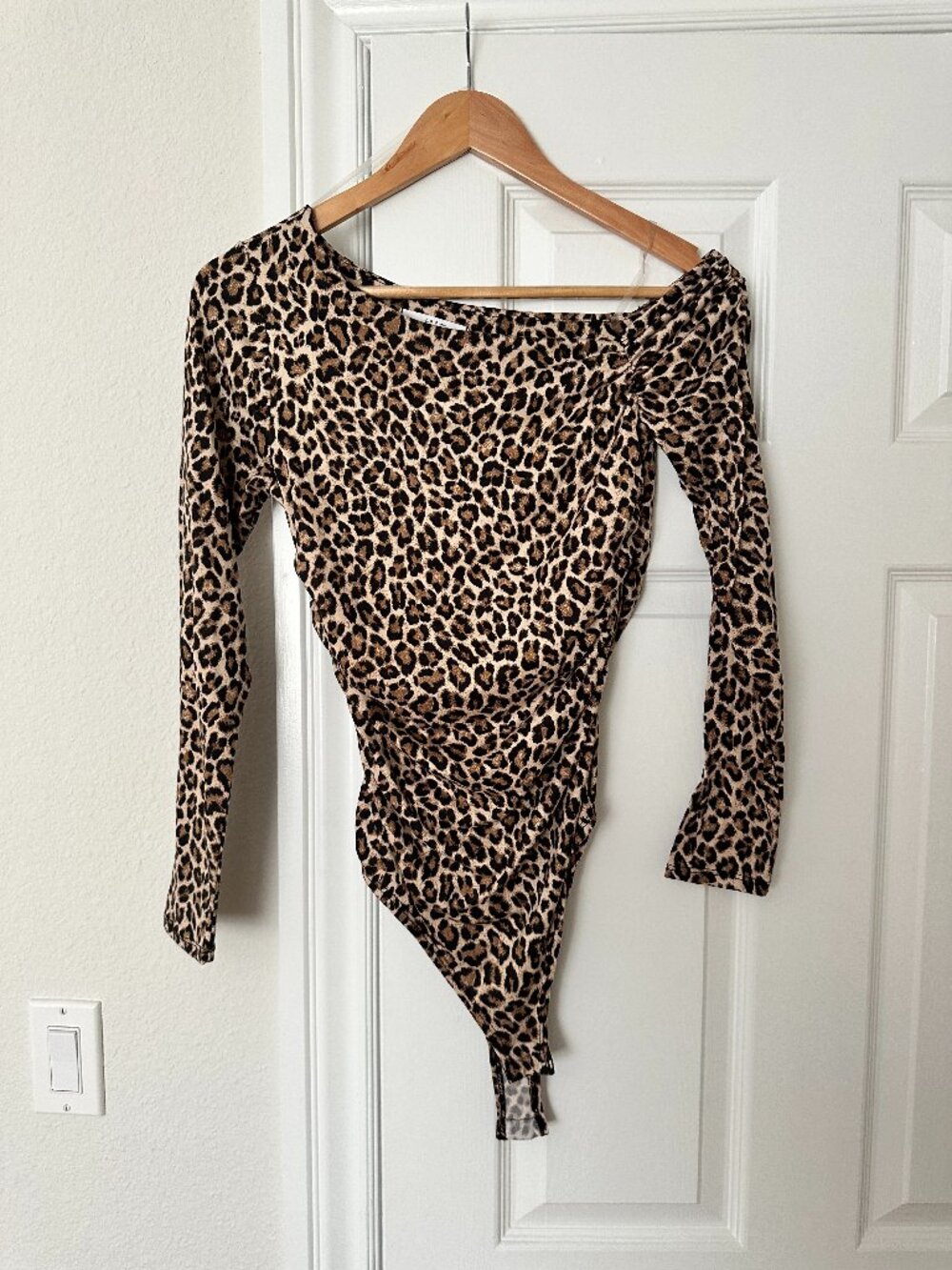 Leopard Print Bodysuit